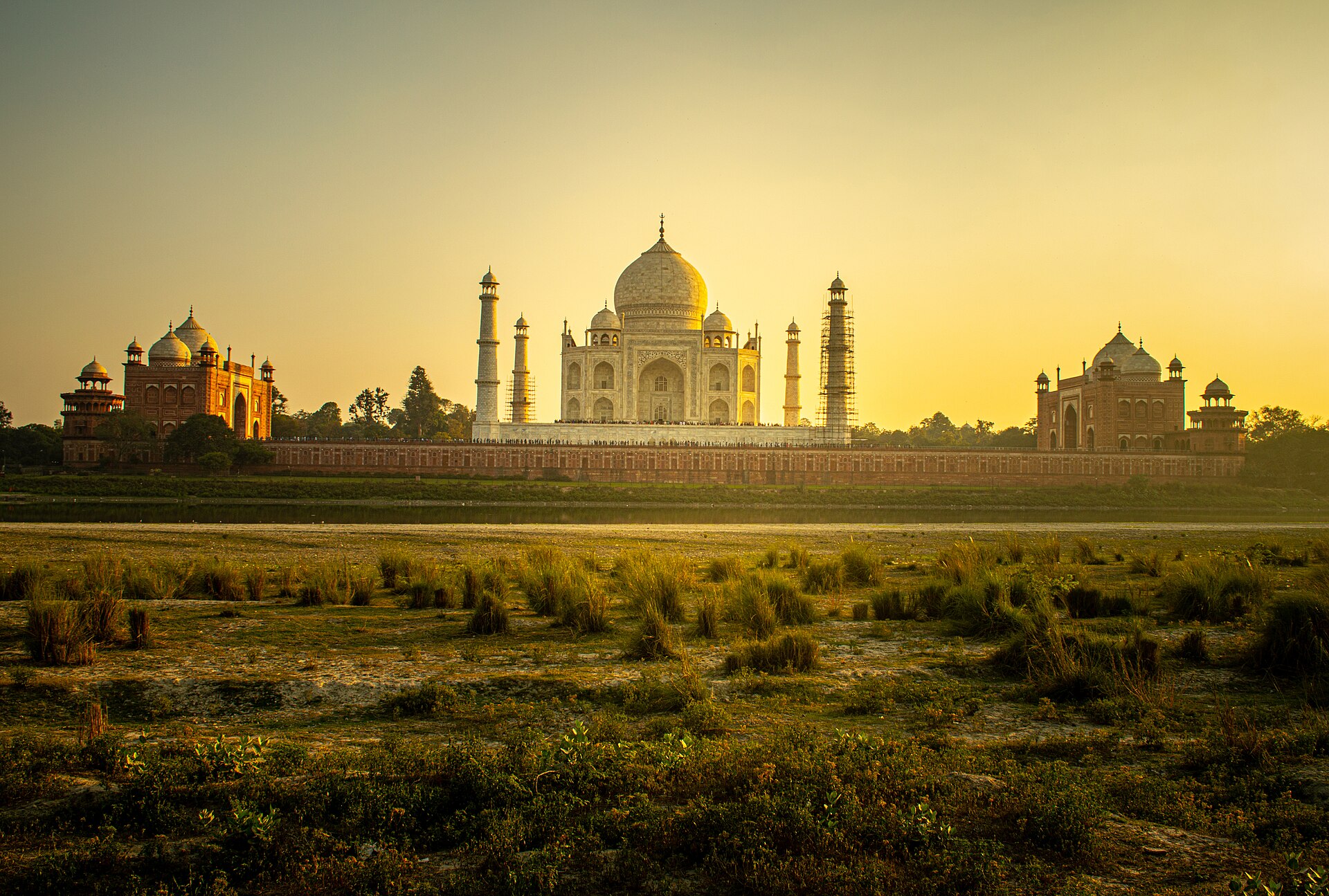 Taj Mahal, Agra, photographed in 2015 by [Philip Nalangan ]